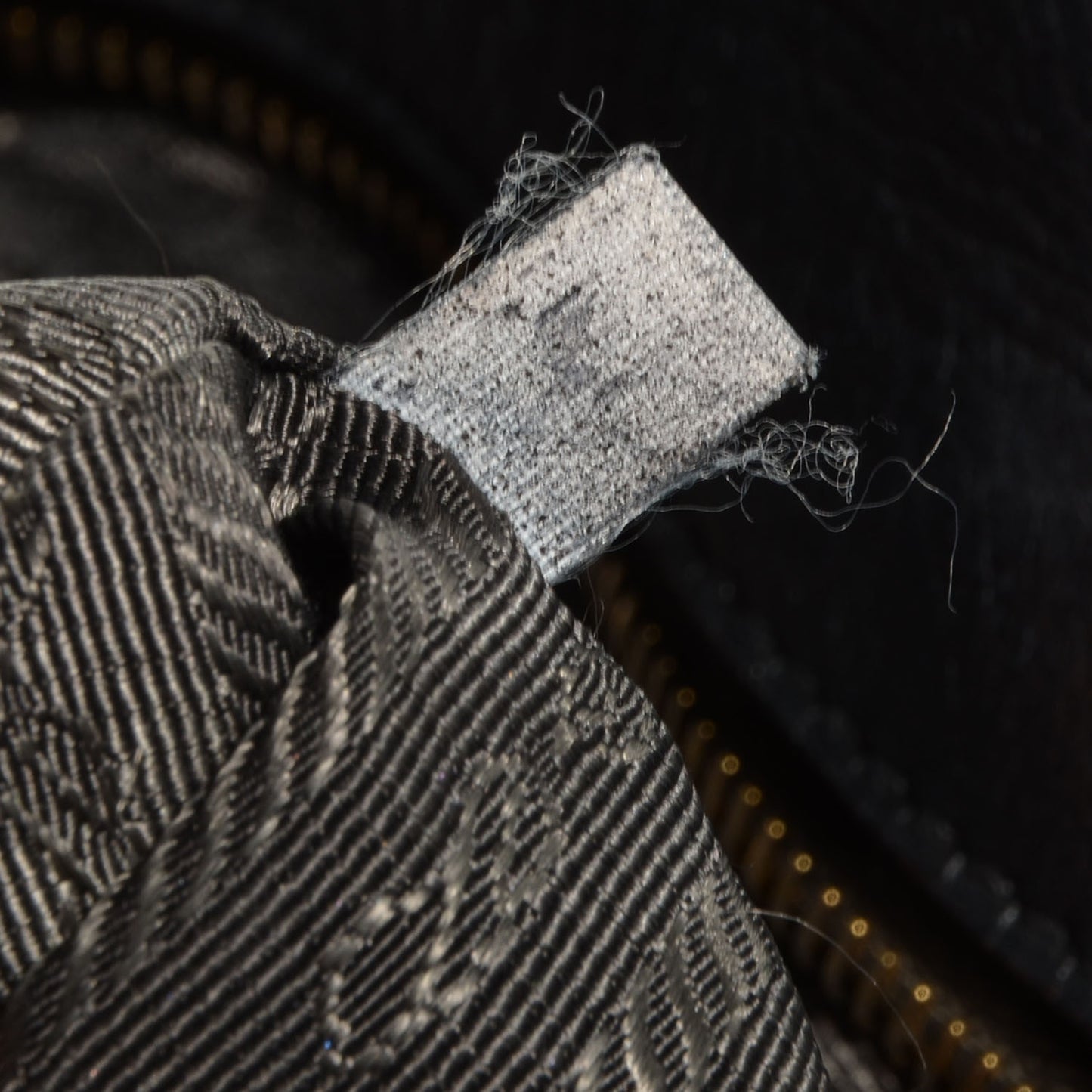 Nappa Gaufre Tote Nero Black