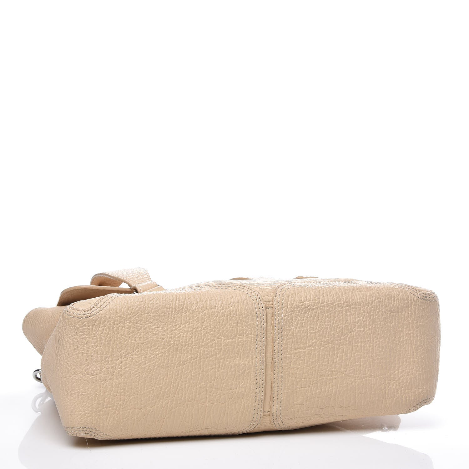 3.1 Phillip Lim 3.1 Textured Calfskin Medium Pashli Satchel White Peach 3 of 18
