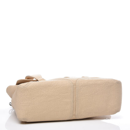 3.1 Phillip Lim 3.1 Textured Calfskin Medium Pashli Satchel White Peach 3 of 18