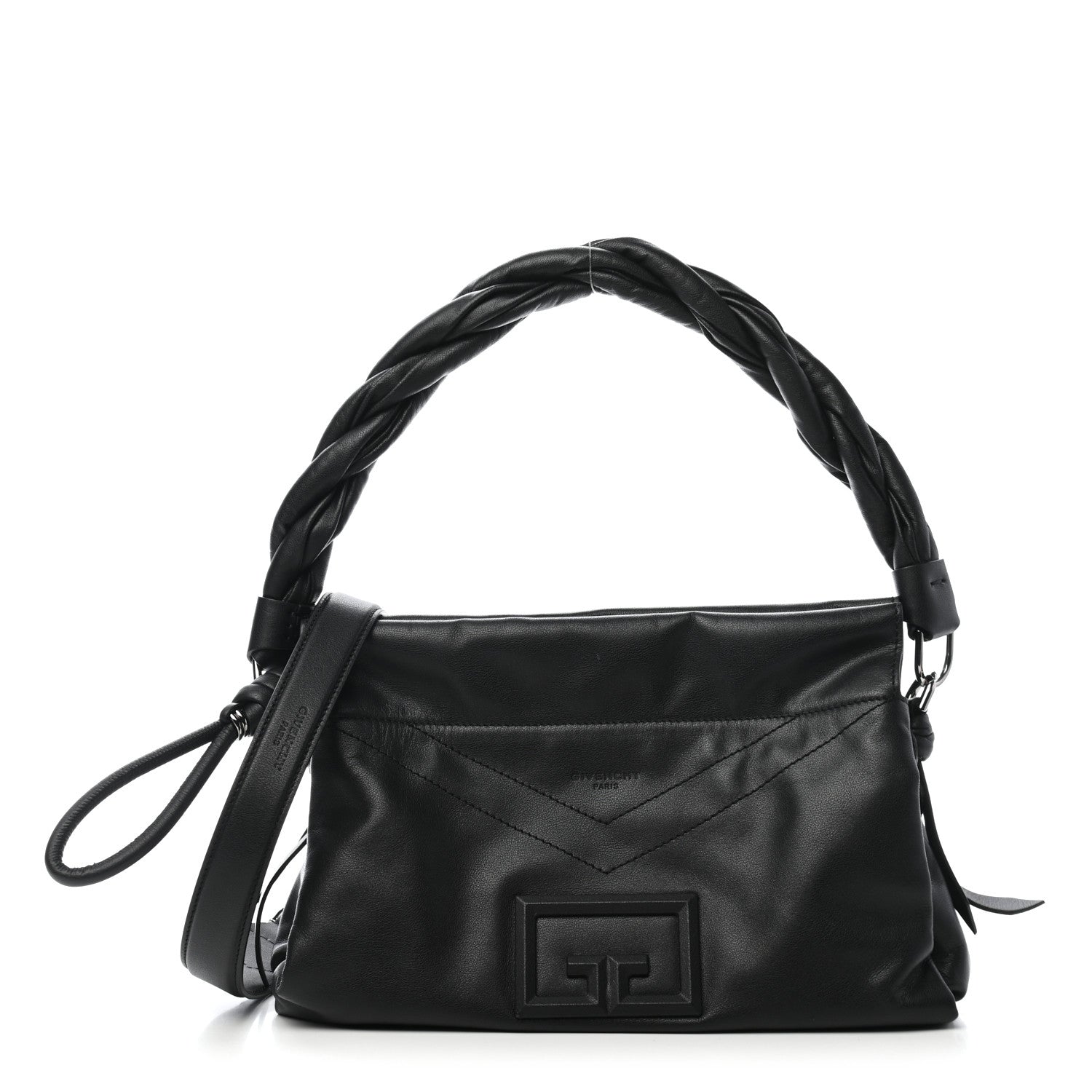 Givenchy Calfskin Medium ID93 Satchel Black 1 of 8