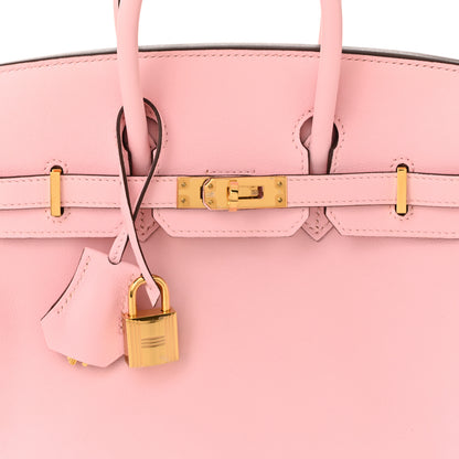 Hermes Swift Birkin 25 Rose Sakura 24 of 31