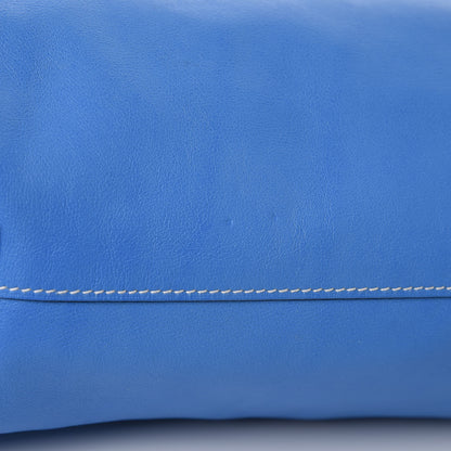 Hermes Veau Sikkim Double Sens 45 Tote Bleu Sapphire Paradis 11 of 13