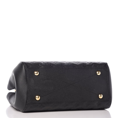 Louis Vuitton Empreinte Montaigne MM Black 4 of 14