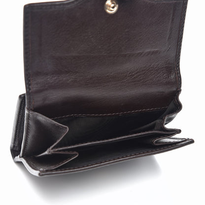 Gucci Guccissima Sukey French Flap Wallet Chocolate 5 of 9