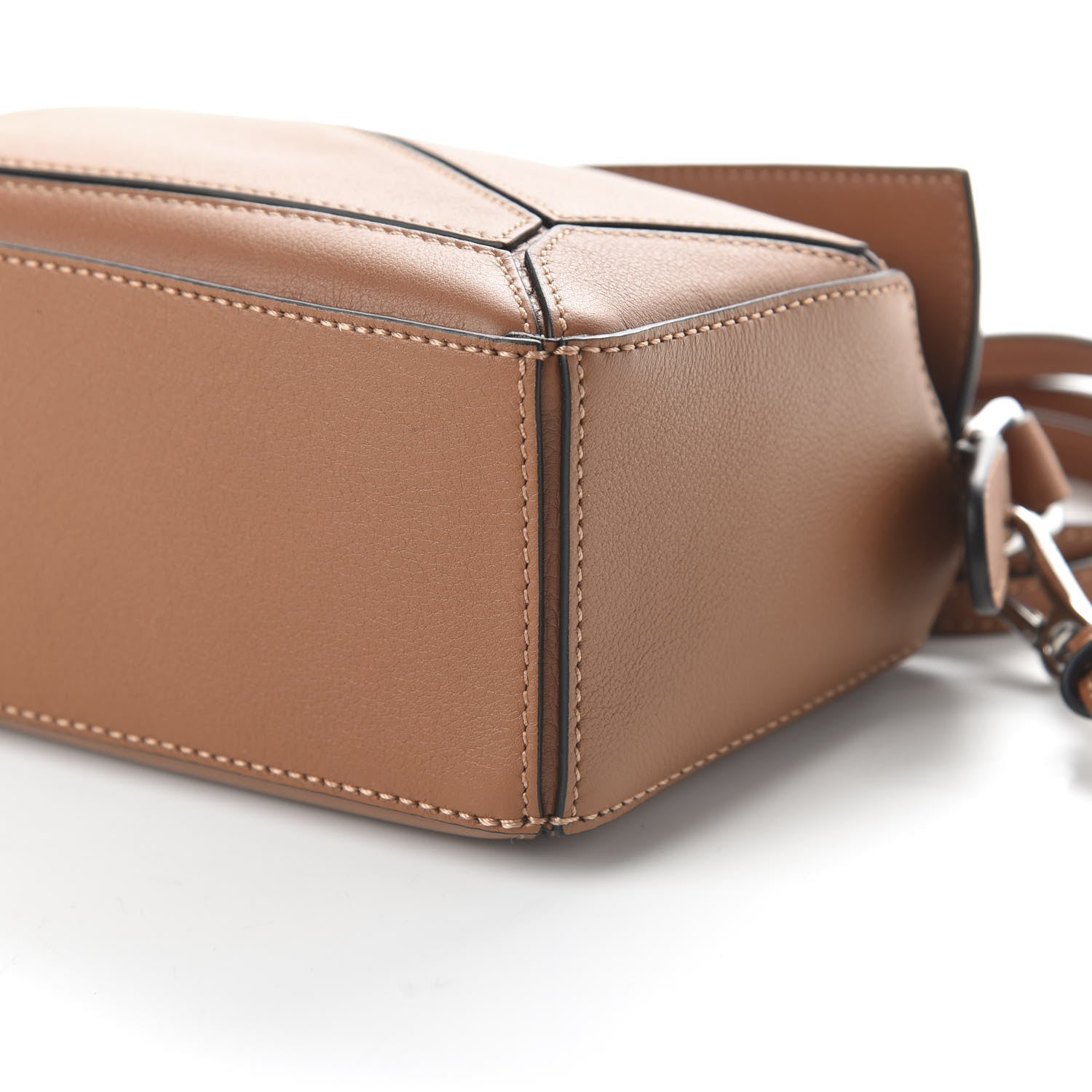 Loewe Calfskin Mini Puzzle Bag Tan 7 of 9