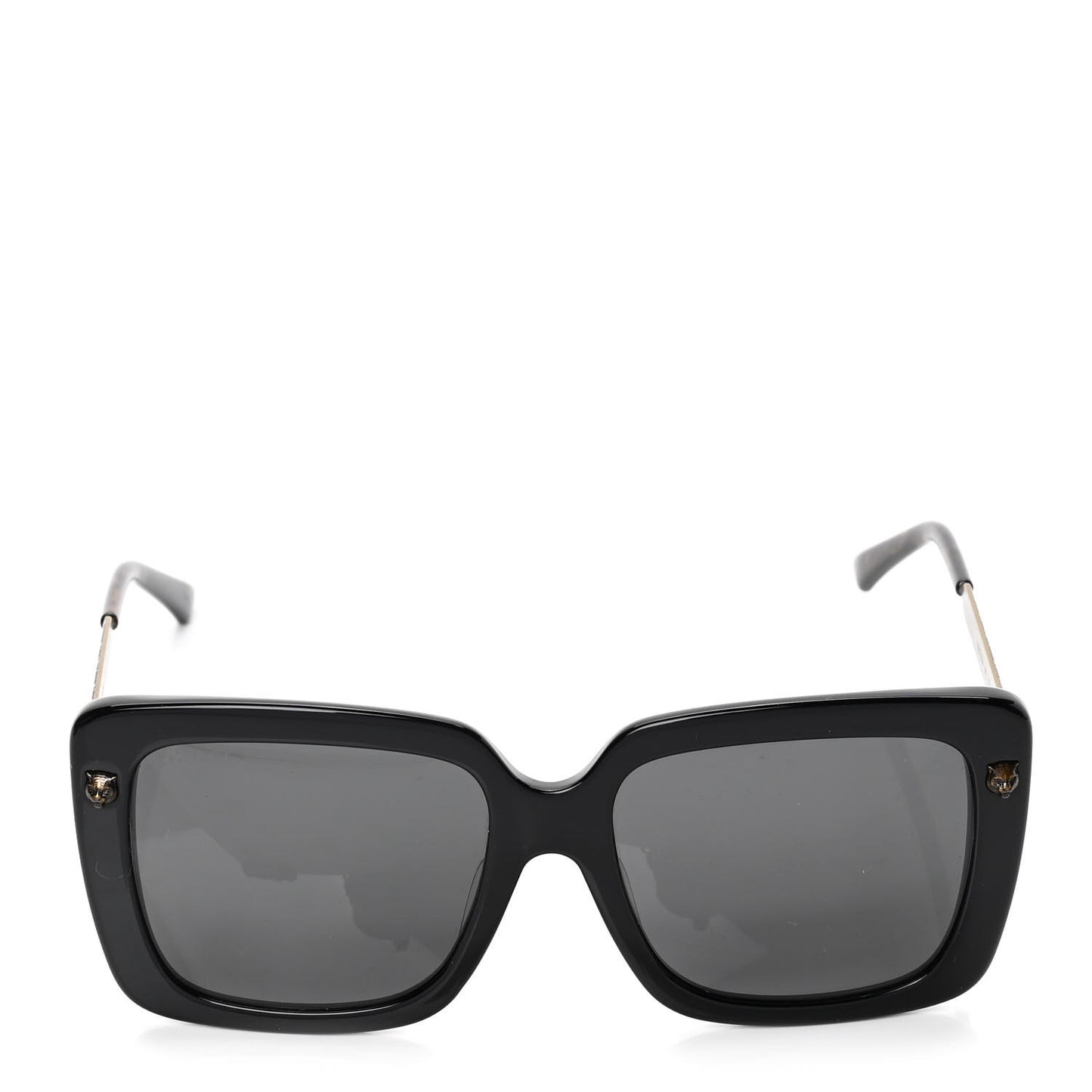 Oversize Square Sunglasses GG0216SA Black