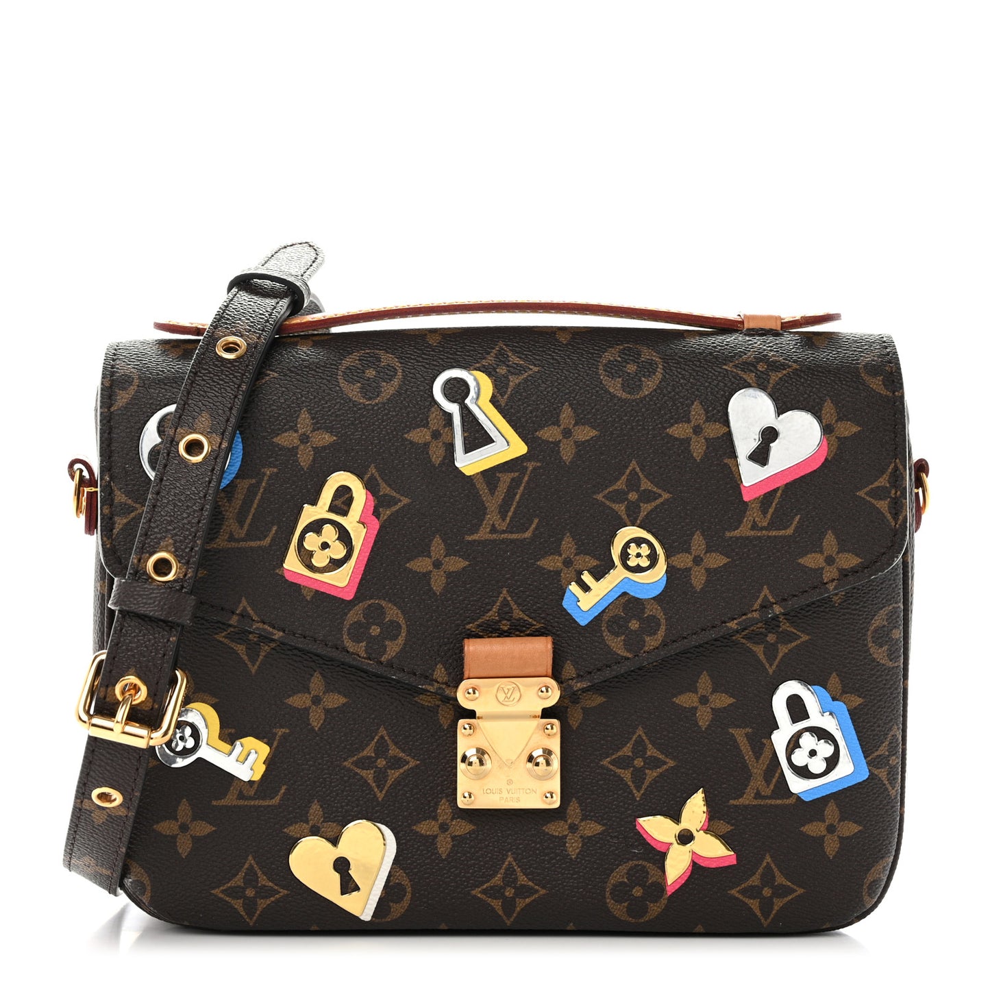 Monogram Love Lock Pochette Metis
