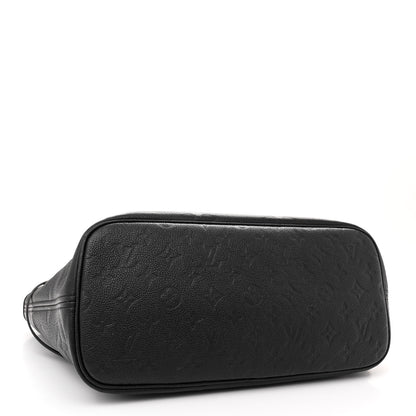 Louis Vuitton Empreinte Monogram Giant Neverfull MM Black 4 of 11
