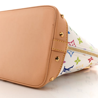 Louis Vuitton Monogram Multicolor Alma White 9 of 15