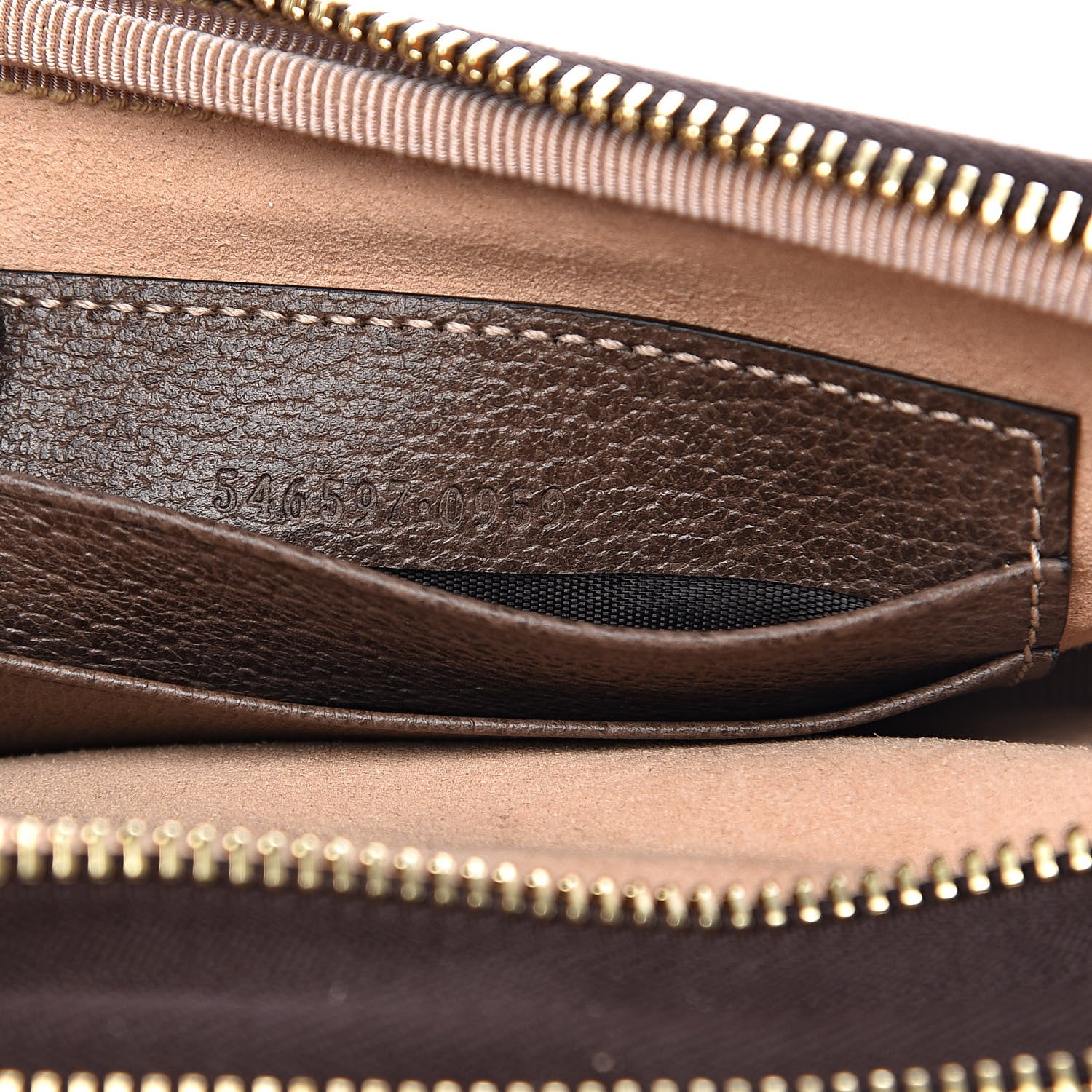 Gucci GG Supreme Monogram Web Mini Ophidia GG Bag Brown 7 of 10