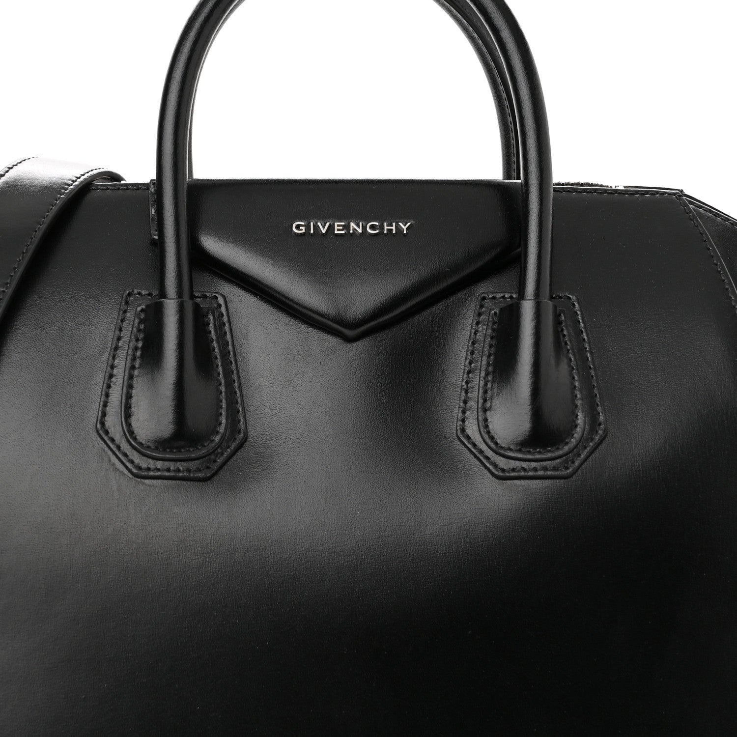 Givenchy Shiny Lord Calfskin Medium Antigona Black 8 of 12
