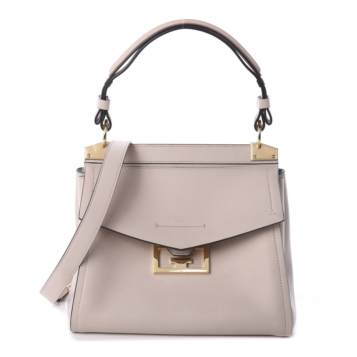 Calfskin Small Mystic Shoulder Bag Pale Pink