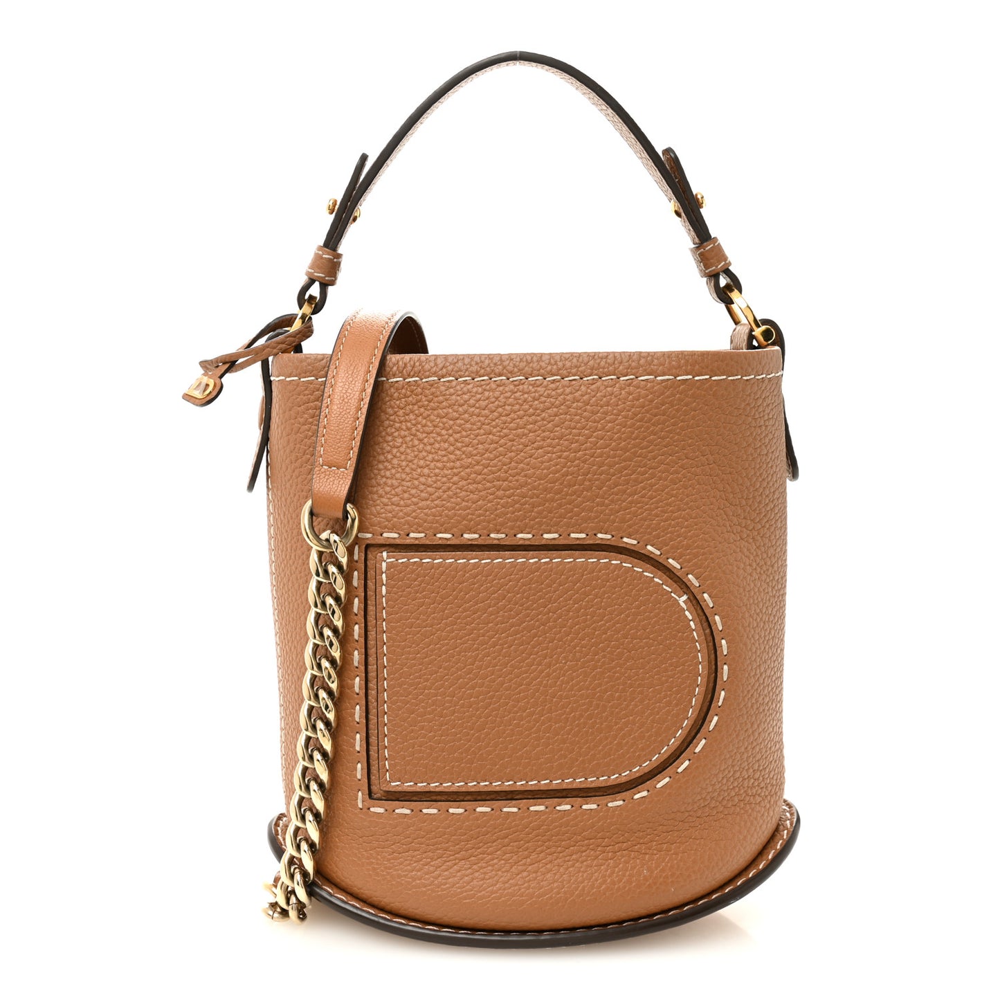 Taurillon Mini Pin Daily Surpique Bucket Vegetal Ivory
