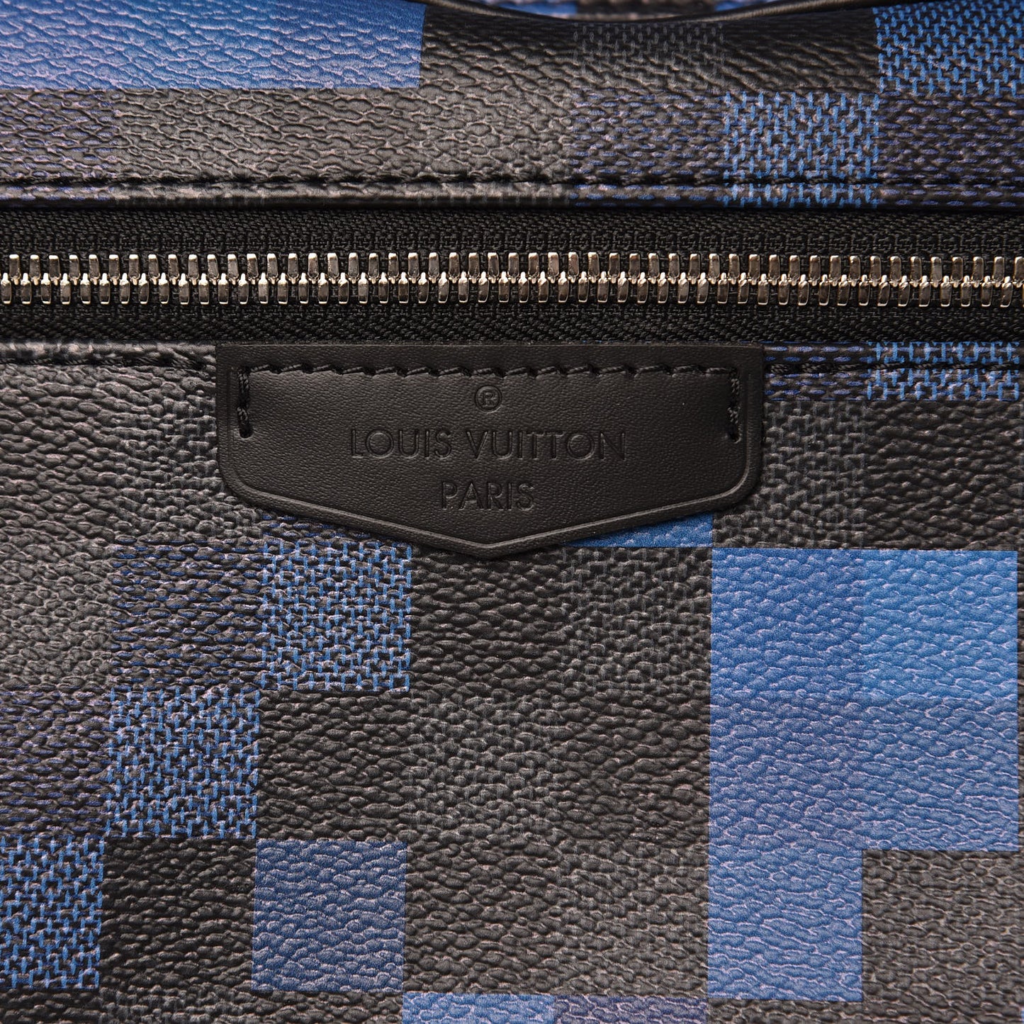 Damier Graphite Pixel Josh Backpack Blue