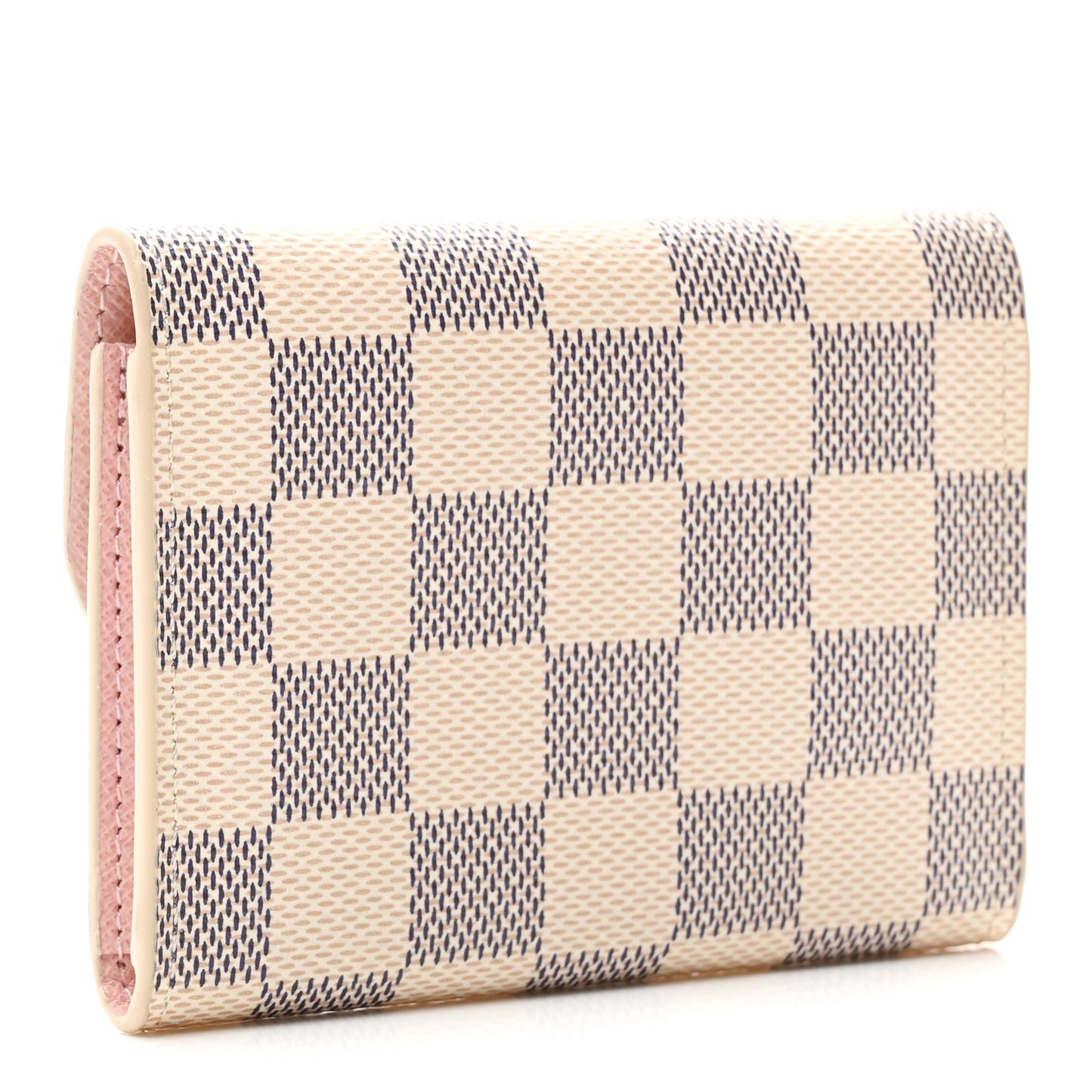 Damier Azur Rosalie Coin Purse Rose Ballerine