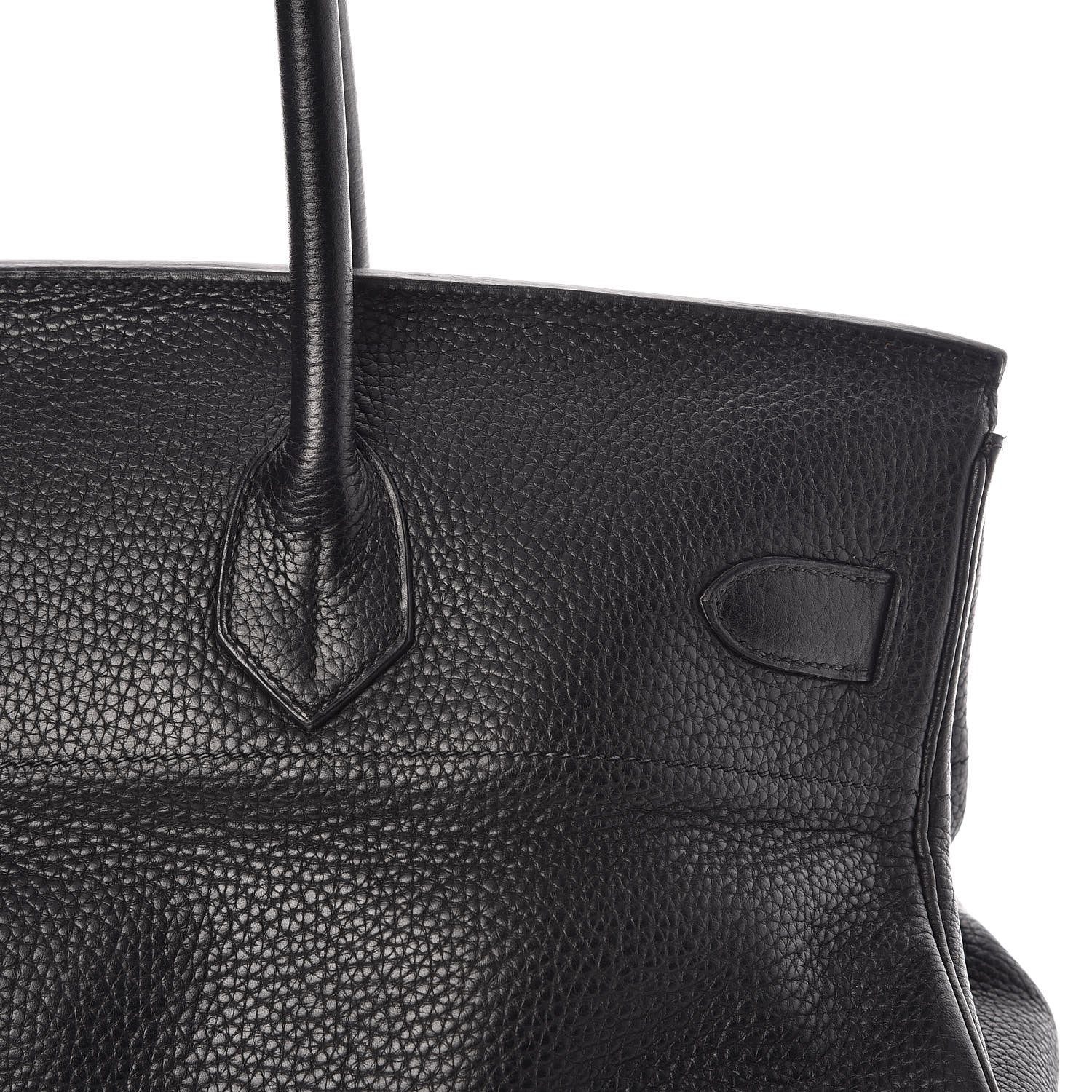 Hermes Taurillon Clemence JPG Birkin 42 Black 35 of 36
