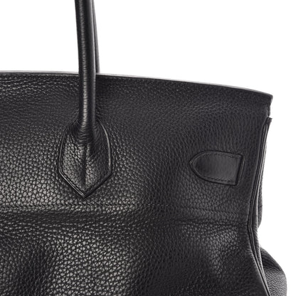 Hermes Taurillon Clemence JPG Birkin 42 Black 35 of 36