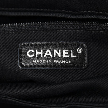 Chanel Caviar Quilted Timeless Accordion Flap Black 6 of 10