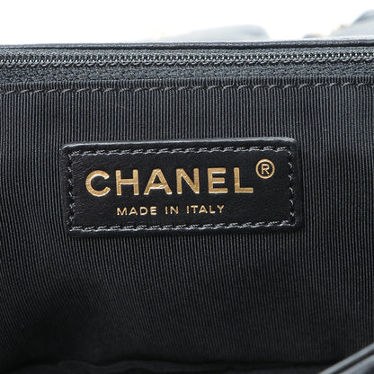 Chanel Calfskin Quilted Medium Chain Me Flap Black 7 of 8