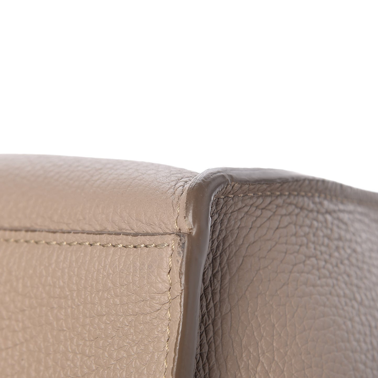 Supple Grained Calfskin Small Big Bag Light Taupe