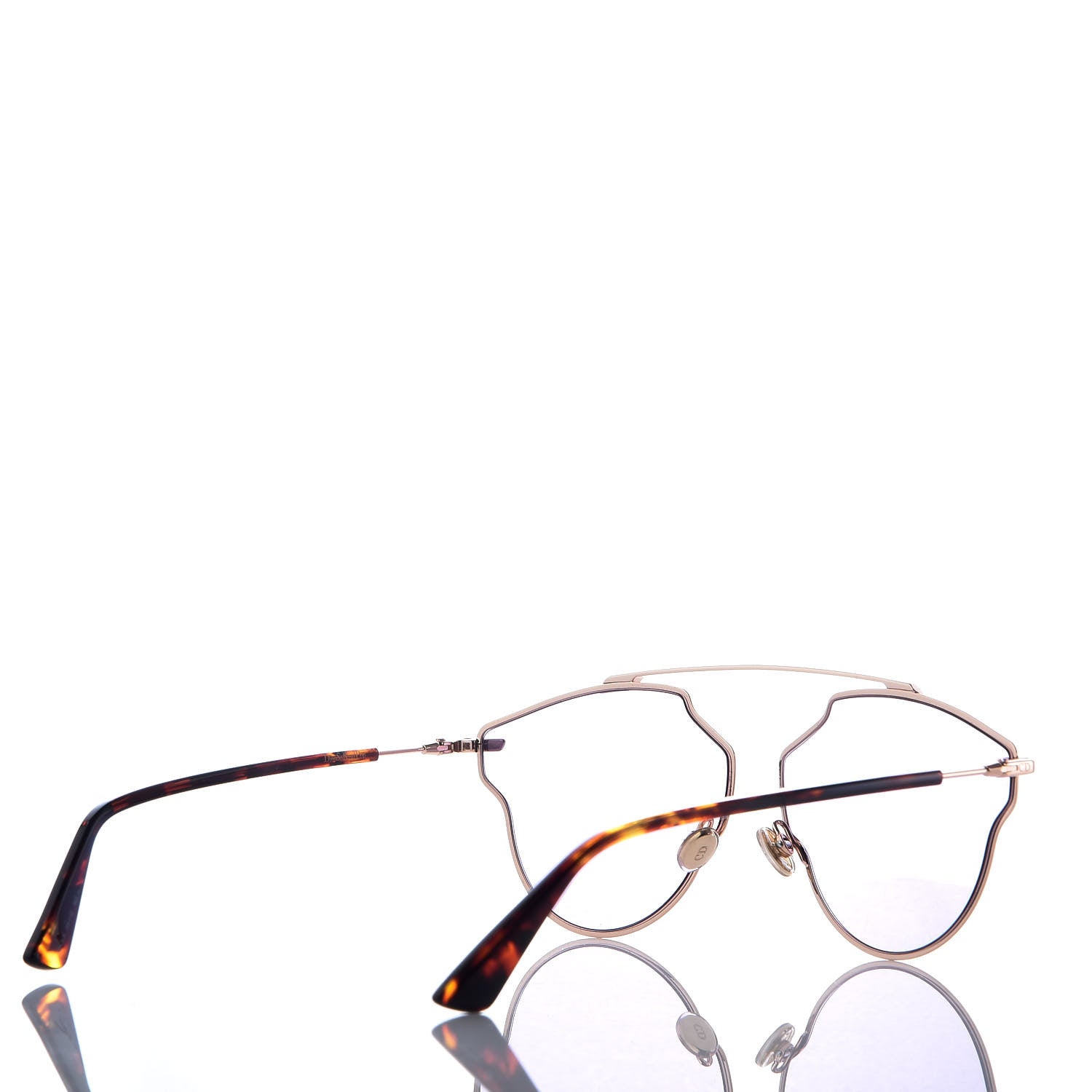 Christian Dior So Real Pop Sunglasses Rose Gold Purple 4 of 8