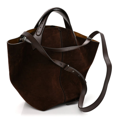 Proenza Schouler Suede Large Chelsea Tote Chocolate 3 of 11