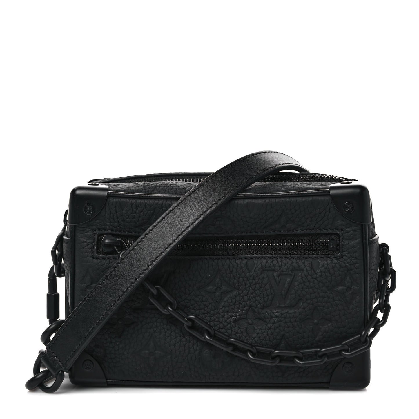 Taurillon Monogram Mini Soft Trunk Black