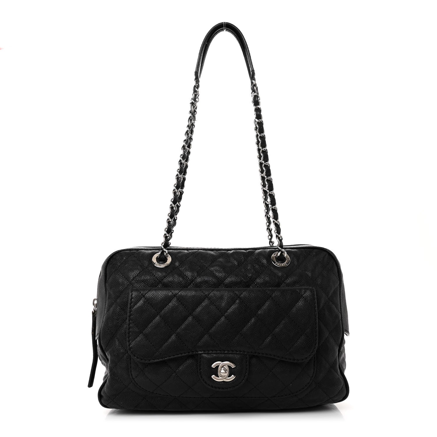Chanel Caviar Paradoxal Large Camera Case 1 of 10