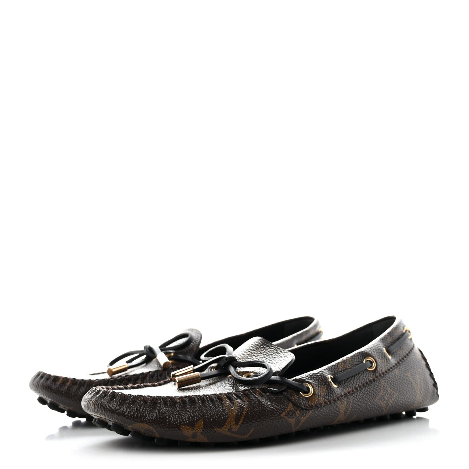 Louis Vuitton Patent Monogram Gloria Loafers 38 3 of 7