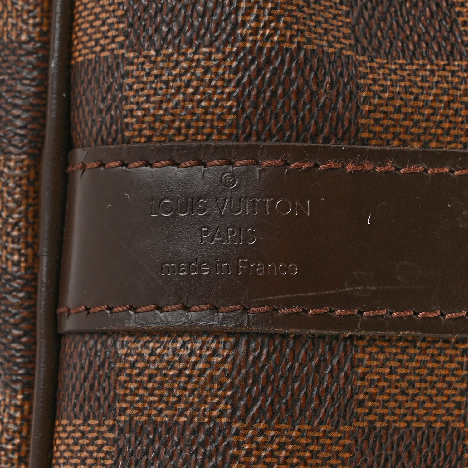 Louis Vuitton Damier Ebene Keepall Bandouliere 55 5 of 14
