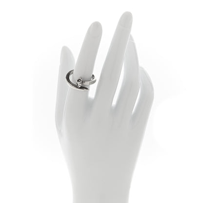 Chrome Hearts Sterling Silver Cross Ball Nail Ring 54 6.75 2 of 6