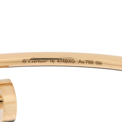 Cartier 18K Yellow Gold Small Juste Un Clou Bracelet 16 3 of 4