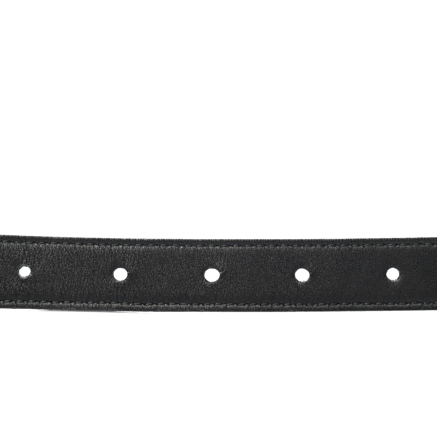 Gucci Calfskin Double G 20mm Belt 95 38 Black 3 of 5