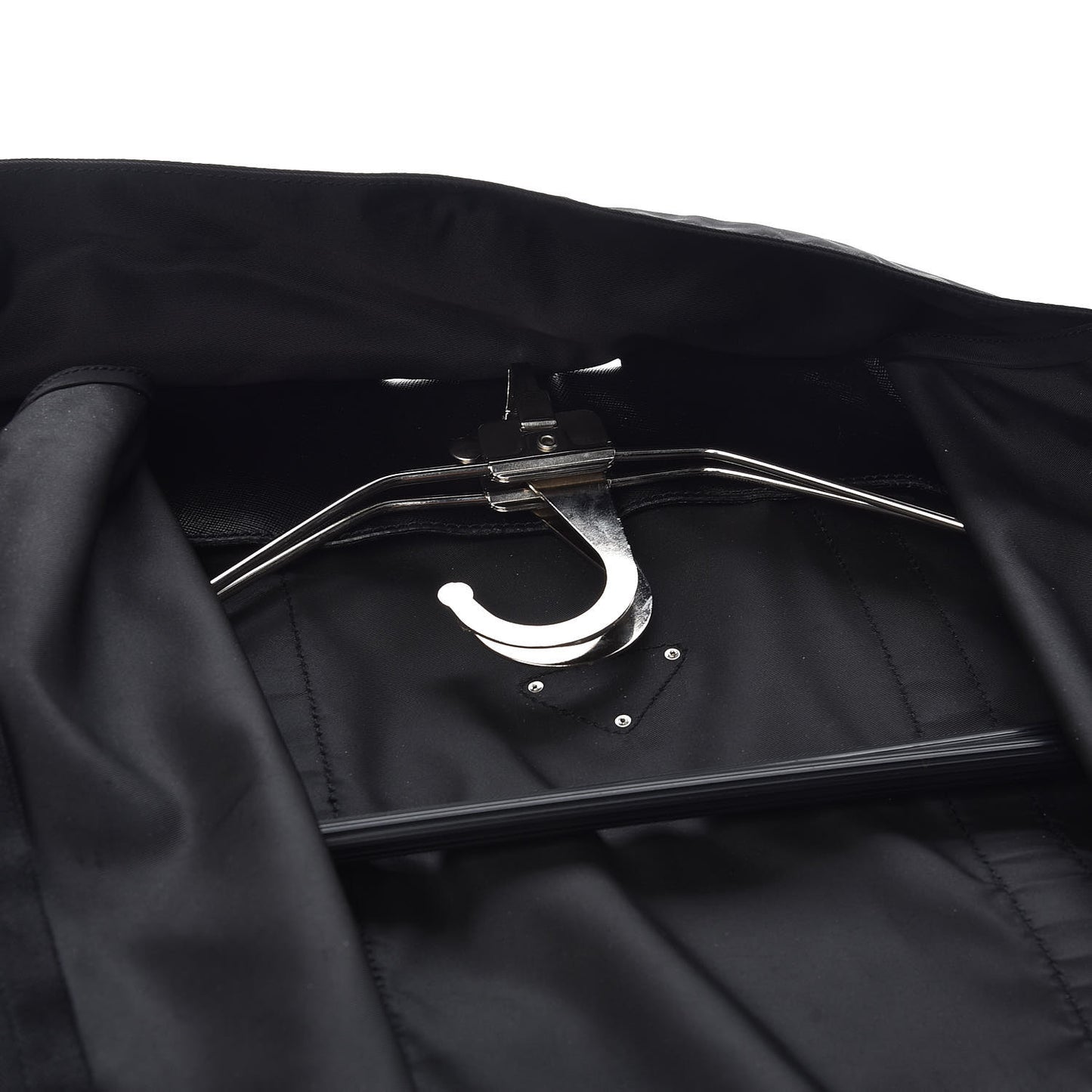 Tessuto Nylon Viaggio Garment Bag Black
