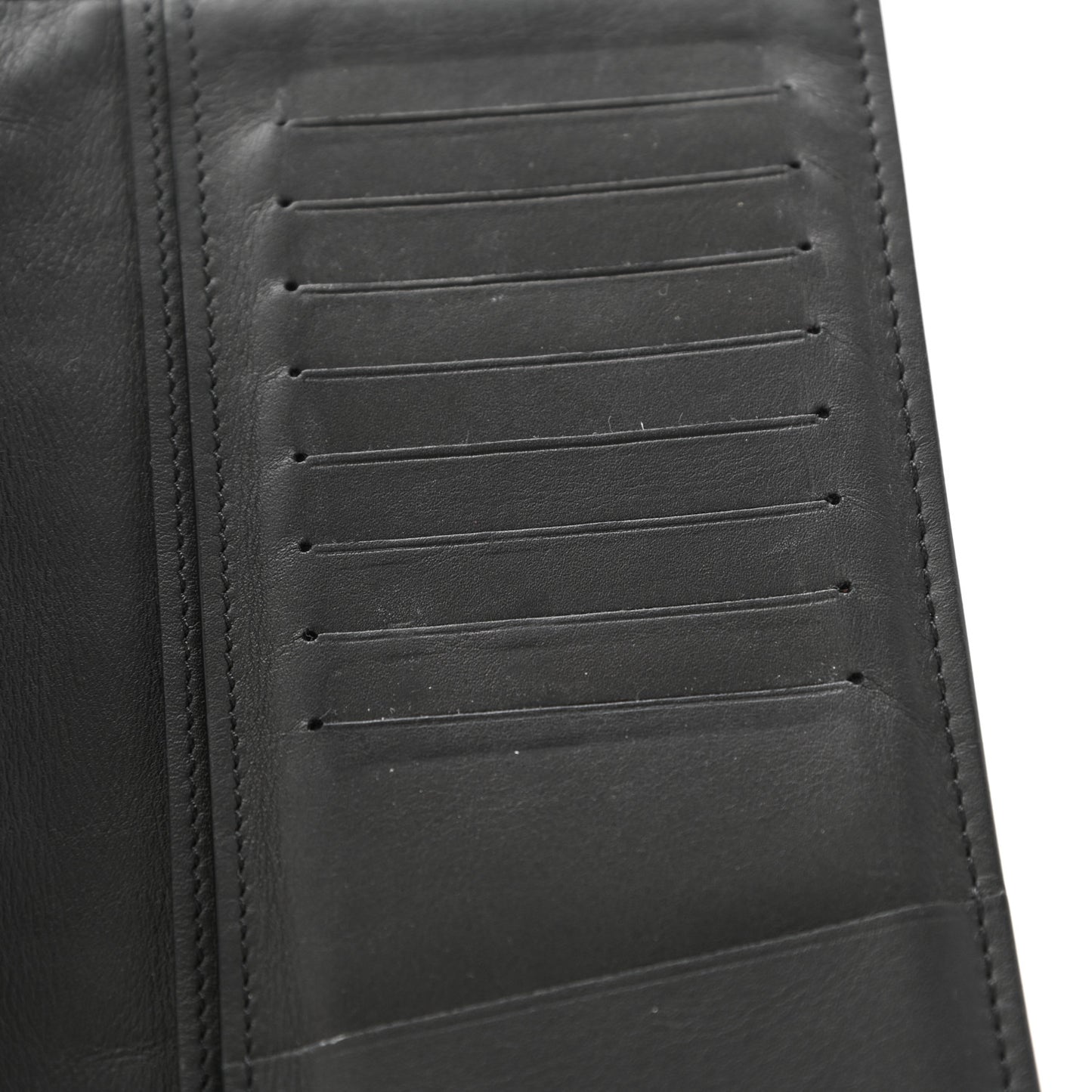 Calfskin Monogram Shadow Brazza Wallet Black