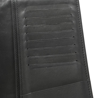Louis Vuitton Calfskin Monogram Shadow Brazza Wallet Black 8 of 10