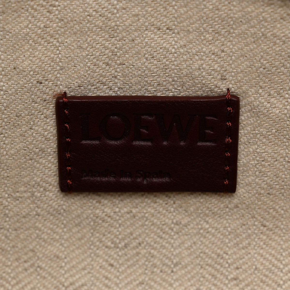 Calfskin Large Flamenco Knot Bag Dark Burgundy