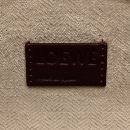 Loewe Calfskin Large Flamenco Knot Bag Dark Burgundy 6 of 10