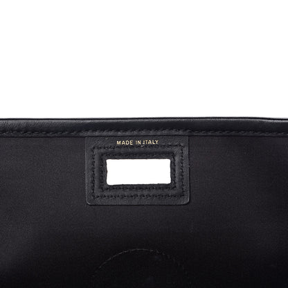 Fendi Glazed Fabric Vitello Century FF 1974 Stamp Patch Mini Peekaboo Defender Cover Mogano Panna Black 8 of 8