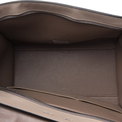 Celine Drummed Calfskin Suede Small Trapeze Dune 4 of 20