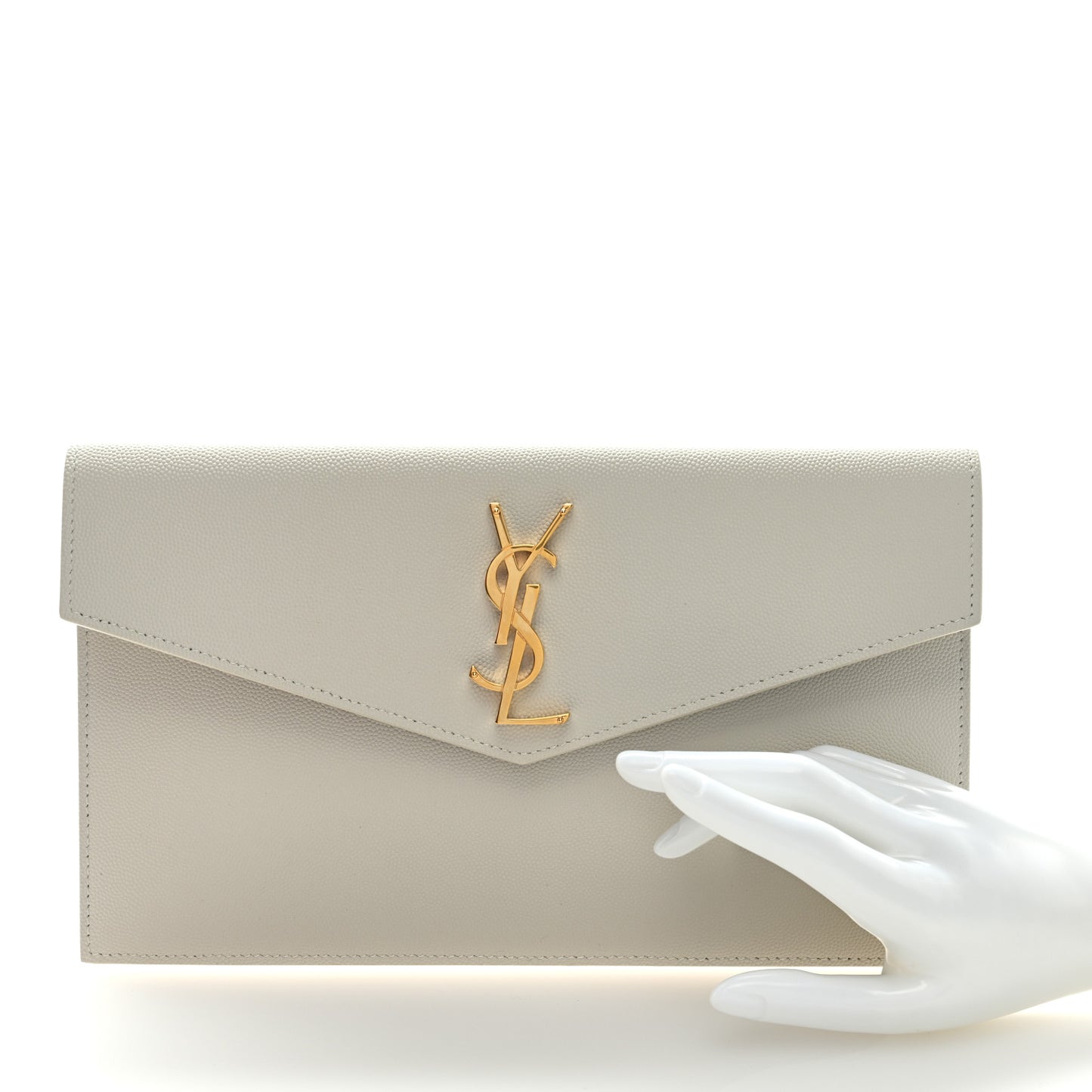 Grain De Poudre Uptown Pouch Blanc Vintage