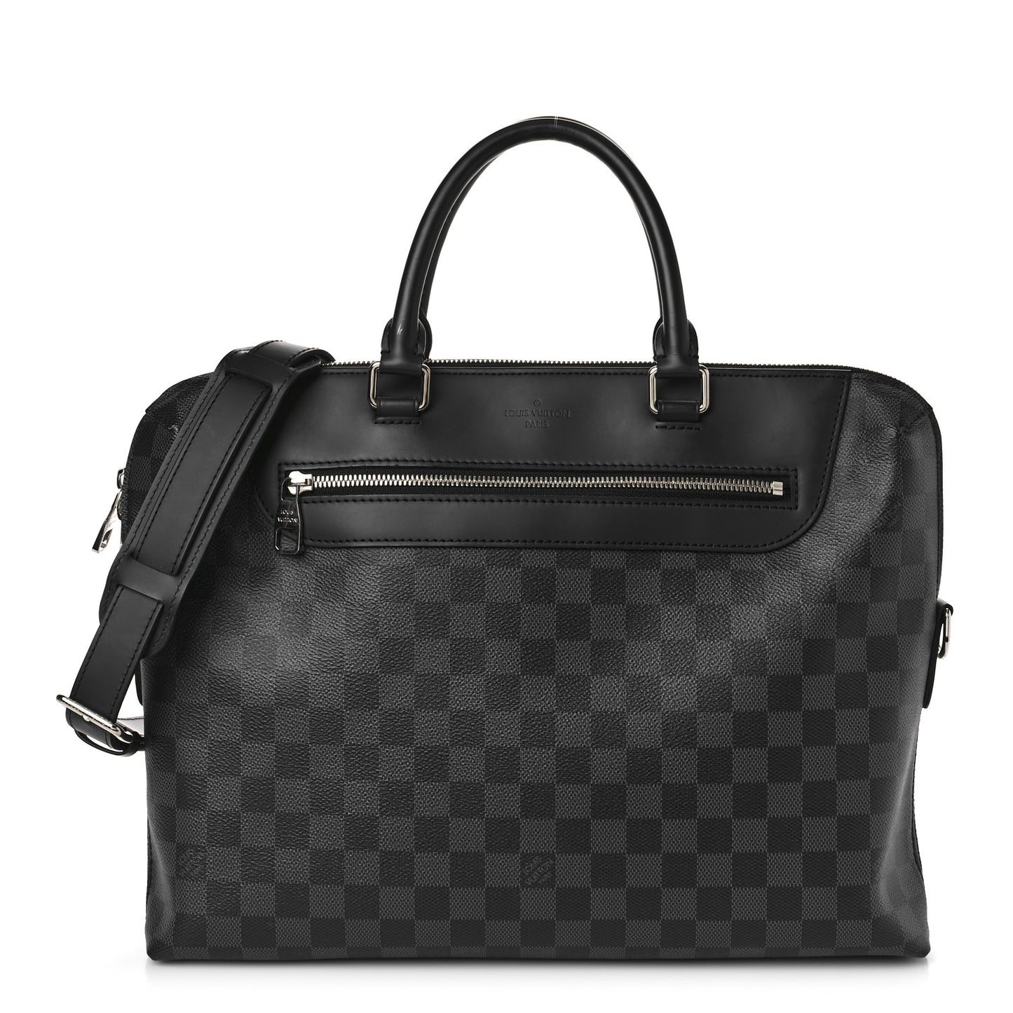 Damier Graphite Porte-Documents Jour