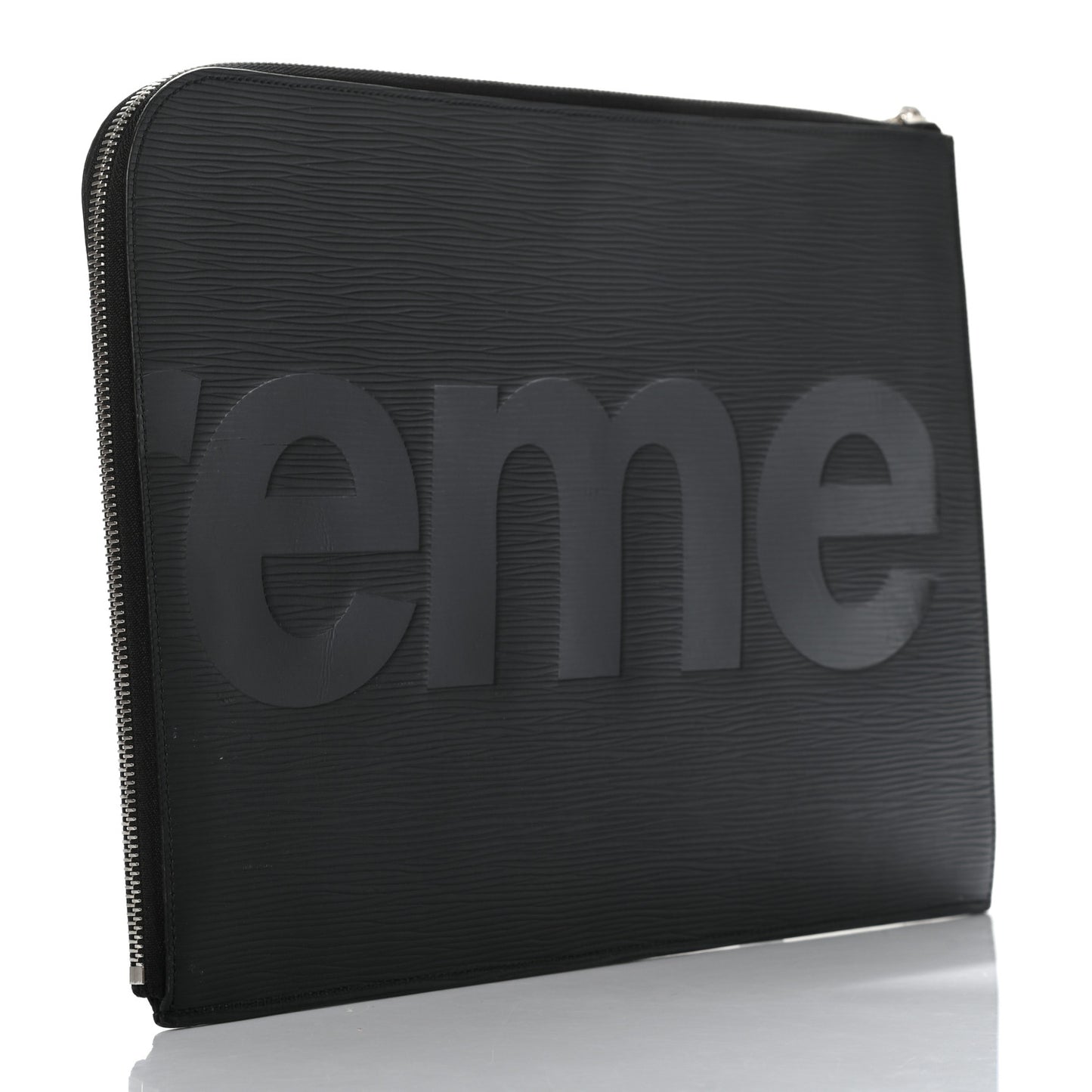 X SUPREME Epi Pochette Jour GM Black