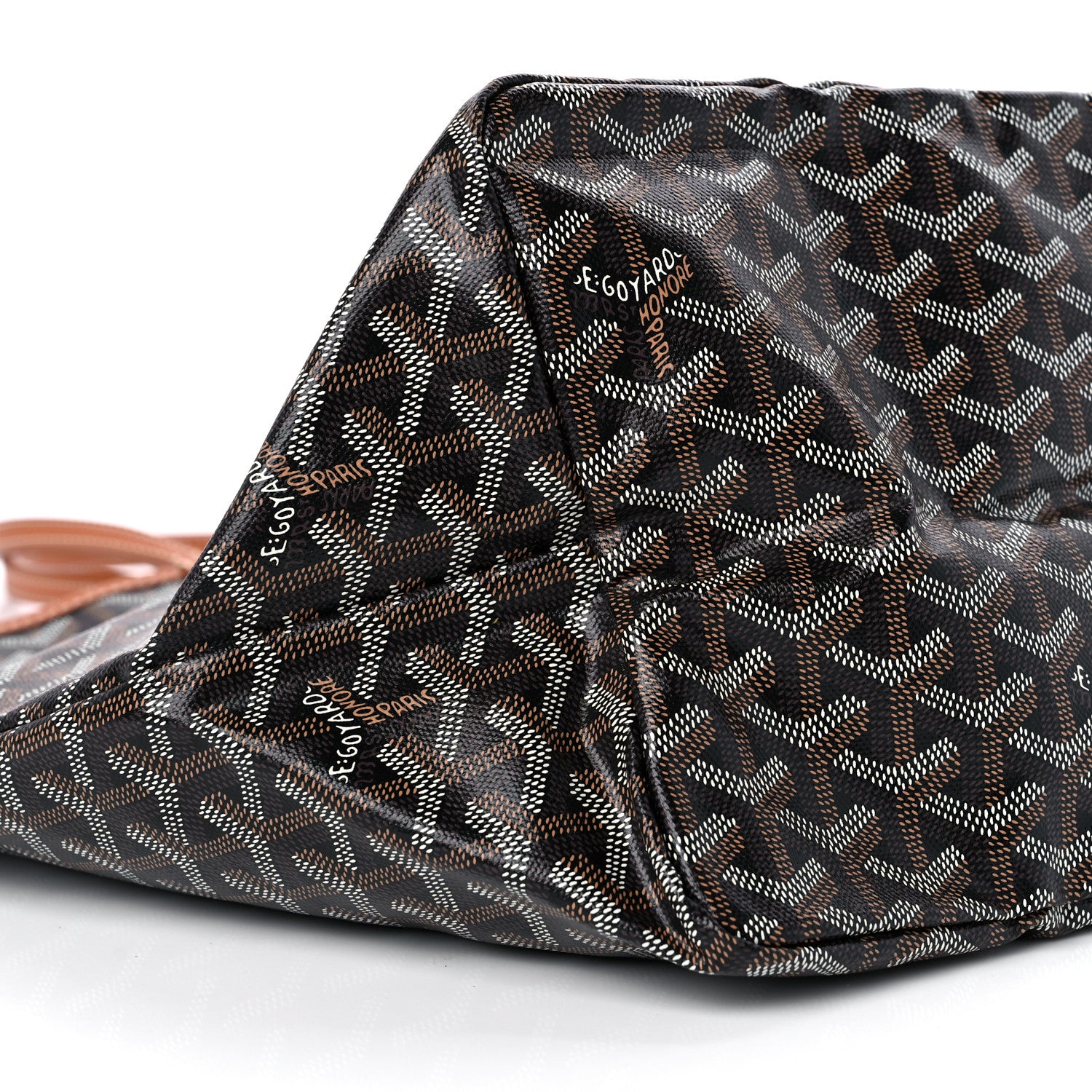 Goyard Goyardine Saint Louis GM Black Gold 9 of 10