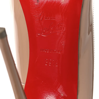 Christian Louboutin Patent So Kate 120 Pumps 39.5 Nude 7 of 8