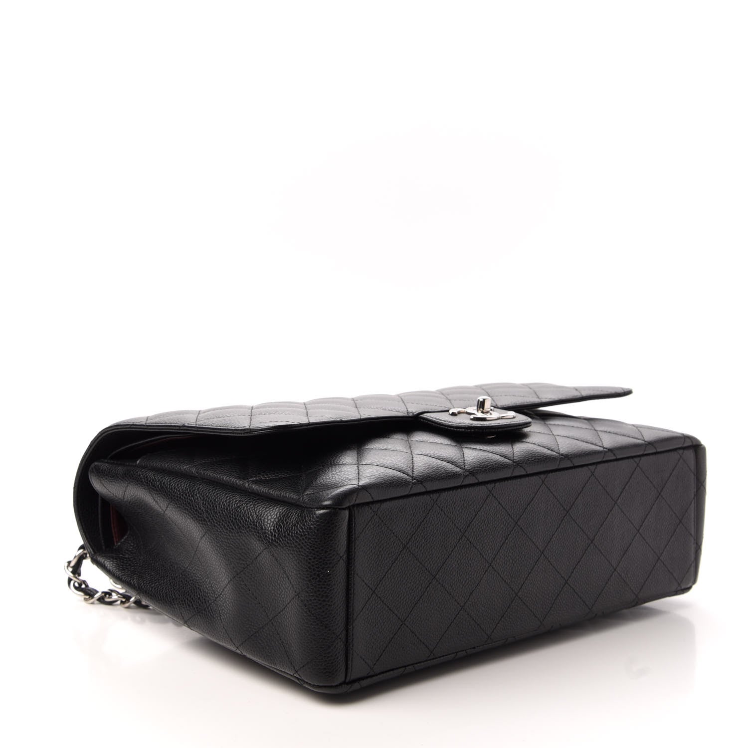 Chanel Caviar Quilted Maxi Double Flap Black 4 of 9