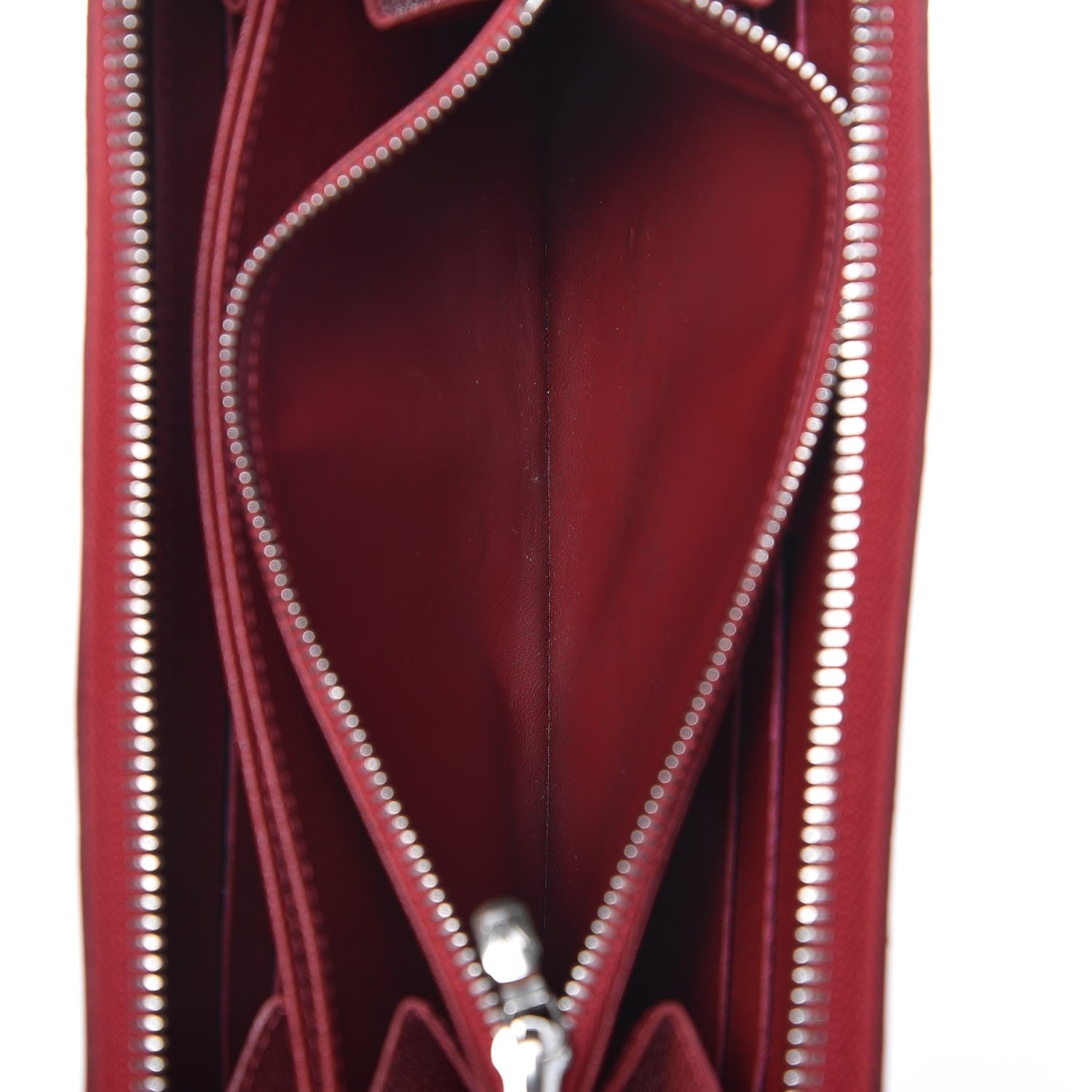 Louis Vuitton Epi Zippy Wallet Carmine 5 of 11