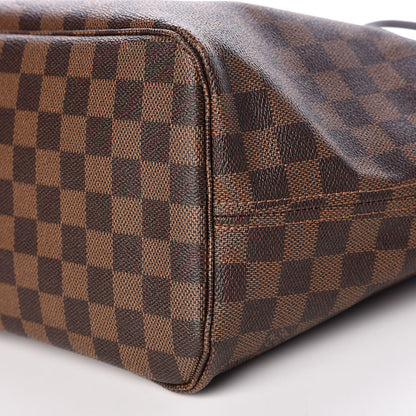 Louis Vuitton Damier Ebene Neo Neverfull MM Rose Ballerine 12 of 12