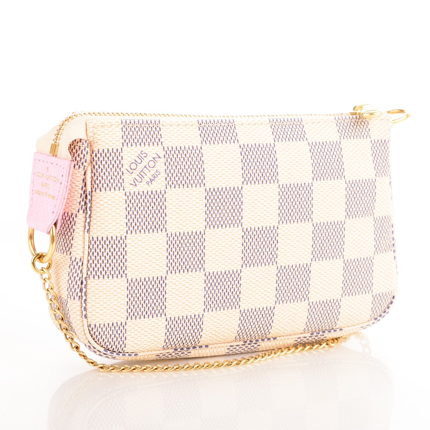 Damier Azur 2016 Christmas Animation Mini Pochette Accessories