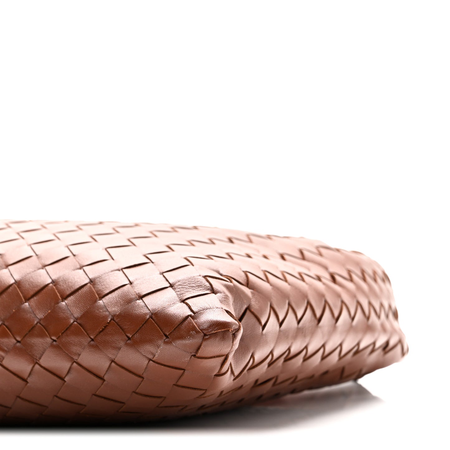 Calfskin Intrecciato Small Hop Sapele
